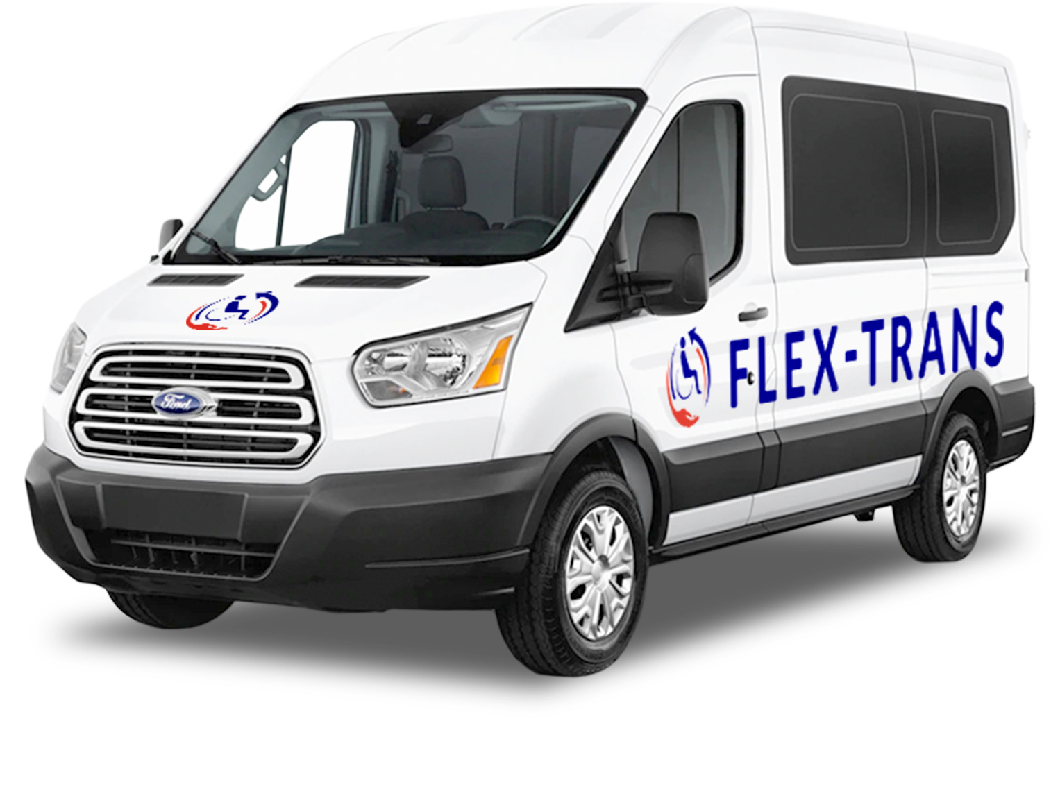 Wheelchair van from front